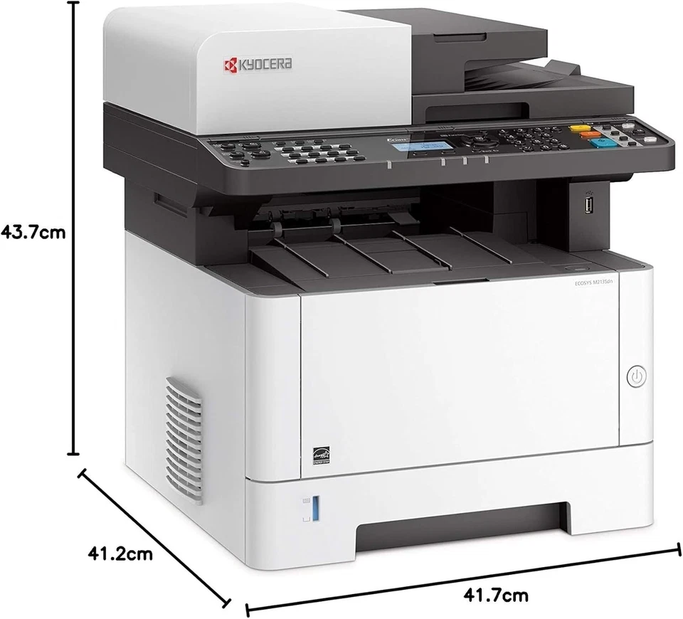 KYOCERA ECOSYS M2135DN DUPLEX NETWORK FAST A4 MONO MULTIFUNCTION LASER PRINTER - Image 2 of 4