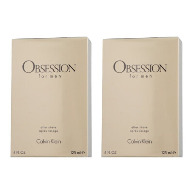 Calvin Klein Obsession for Men - Aftershave 125ml - 2x