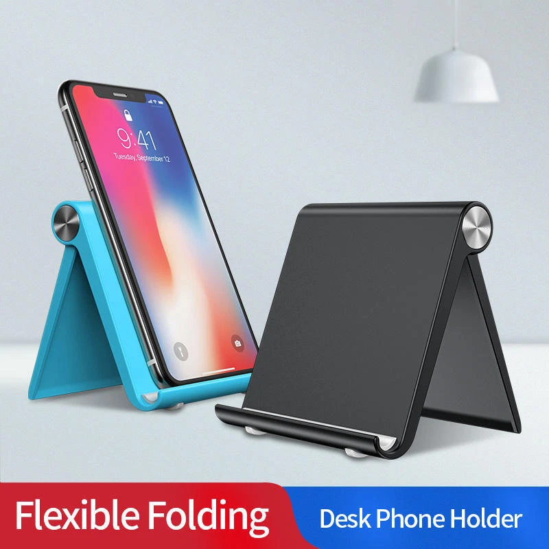 Universal High Quality Tablet Holder iPad Foldable Adjustable Desk Phone Stand - Image 2 of 4