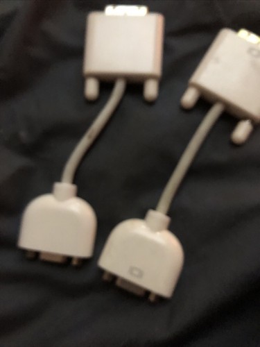 2xOriginal Apple Mini DisplayPort auf VGA Adapter Kabel für MacBook iMac -Mac - Photo 3/3
