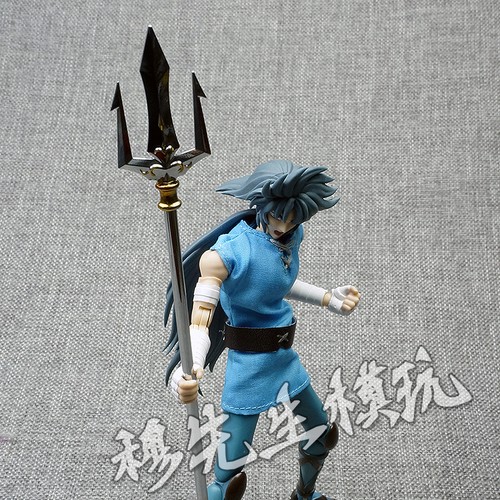 Metal Weapon Trident & Spear for Saint Seiya Poseidon Libra model figure* - Bild 8 von 11