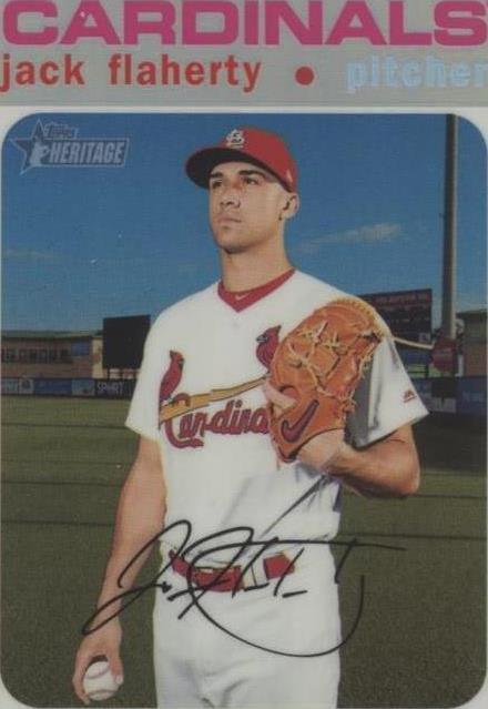 2020 Topps Heritage - Jack Flaherty #THC-261 - 1 of 1