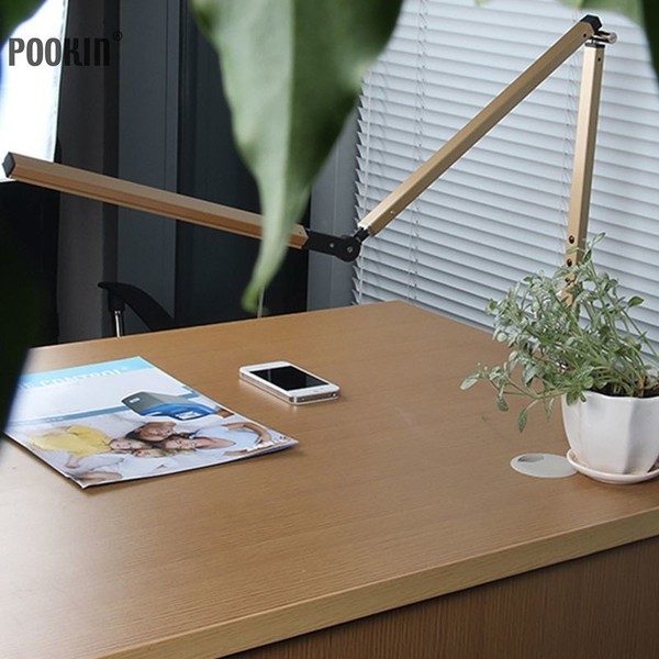 Long Arm Desk Lamp Clip Office Led Eye Protected Life Long Arm Desk Lamp Clip Office Led Eye Protected Life Book Hover To Zoom