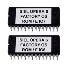 Siel Opera6 firmware Factory OS Version 0.9 Eprom Opera-6 Update Upgrade Chip IC