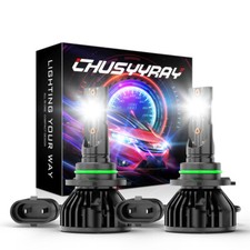 9006 LED Headlights Kit Low Beam Bulbs 6000K Fit Toyota RAV4 1998 1999 2000-2012
