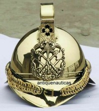 Casco de bombero jefe bombero vintage náutico de latón artículo de regalo
