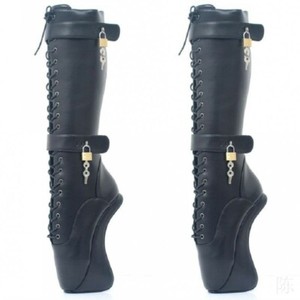 locked ballet boots