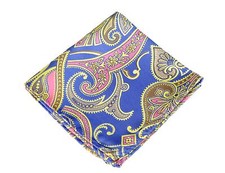 Lord R Colton Masterworks Pocket Square - Upsala Purple Silk - 75 Retail New
