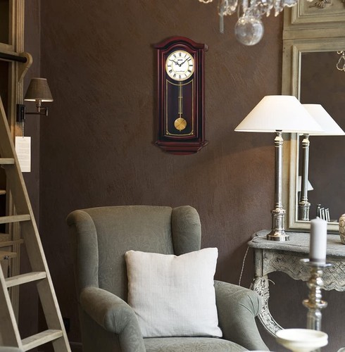 SEIKO Mahogany Wall Clock with Pendulum - 第 2/2 張圖片