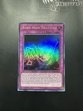 YUGIOH GEBOREN AUS DRACONIS ULTRA RARE BLRR-DE017 1.AUFLAGE 