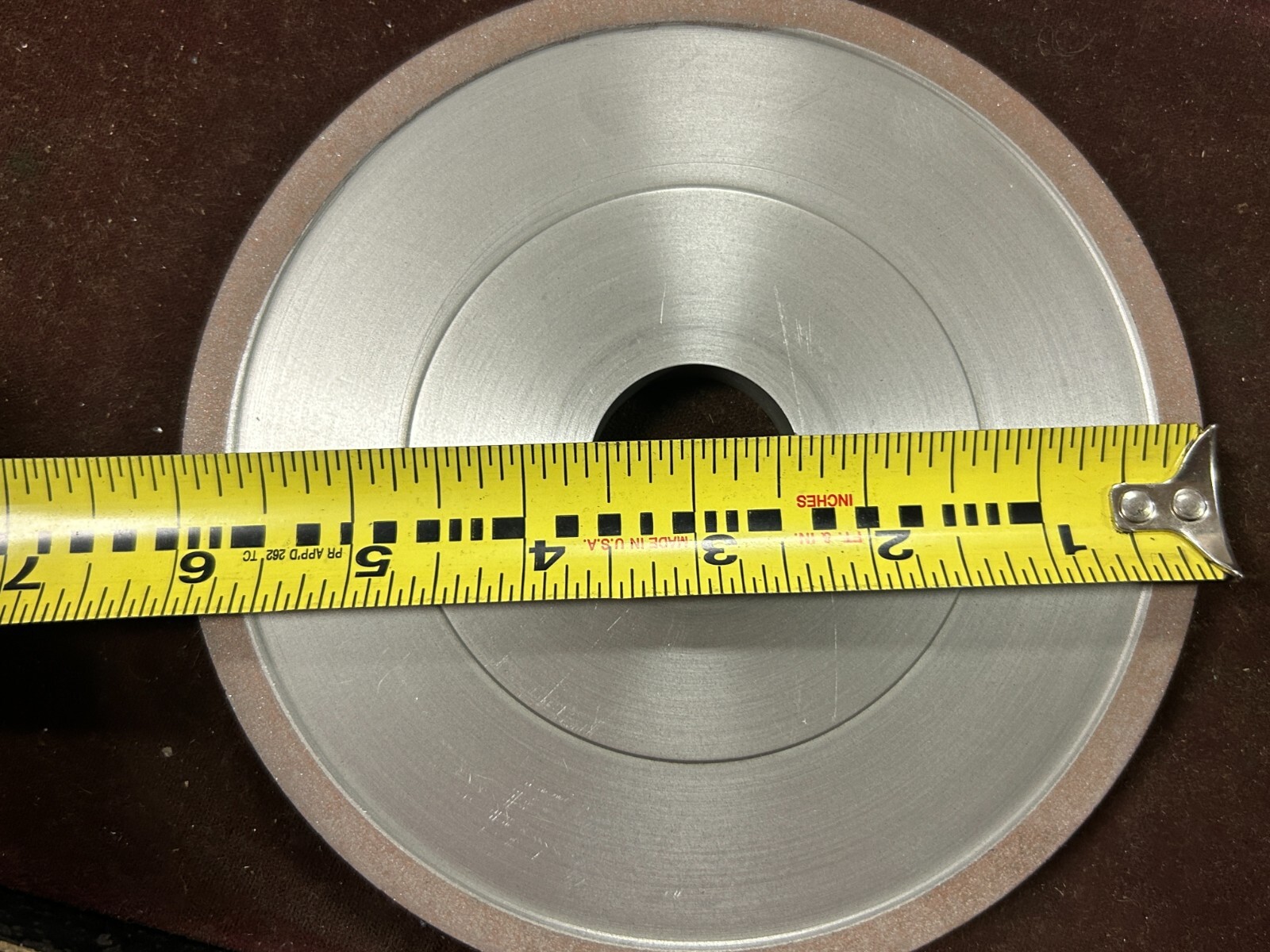 MACHINIST TpRndC LATHE MILL Unused 6" x 1/2 x 1-1/4 Diamond Grinding Wheel Angle