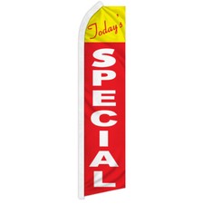 Today's Special Swooper Flutter Advertising Feather Flag Sale Flag Special Sale
