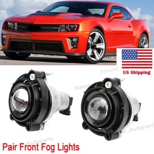 Fog Light Set For 2006-2013 Chevy Impala 2006-08 Malibu 2013-18 Acadia Front 2Pc