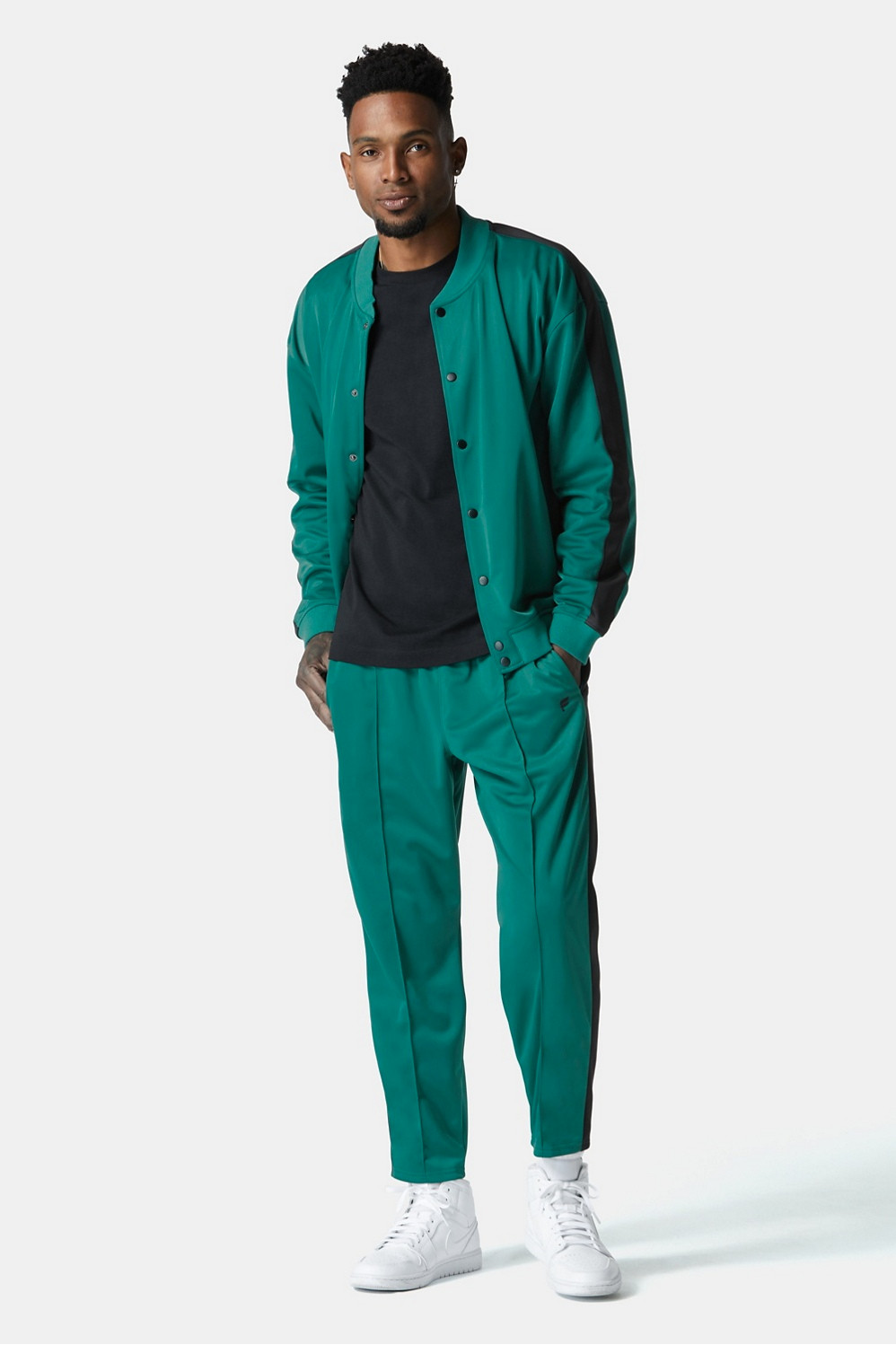 FABLETICS Lockdown Track Jacket M Tricot Woven Bo… - image 6