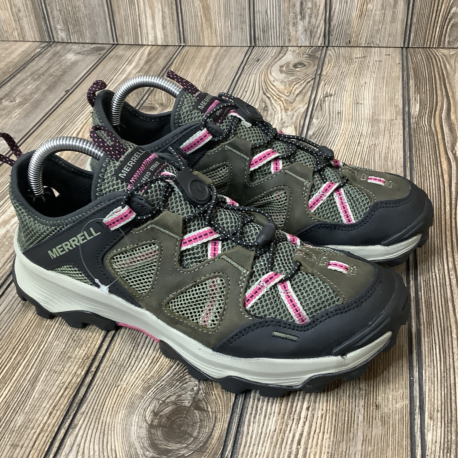 Merrell Speed Strike sandali donna setaccio traspirante in pelle J135168 9 5 NUOVI