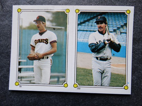 1987 OPC O-Pee-Chee Stickers Baseball Cards Complete Your Set U Pick List 1-299 - Picture 106 of 224