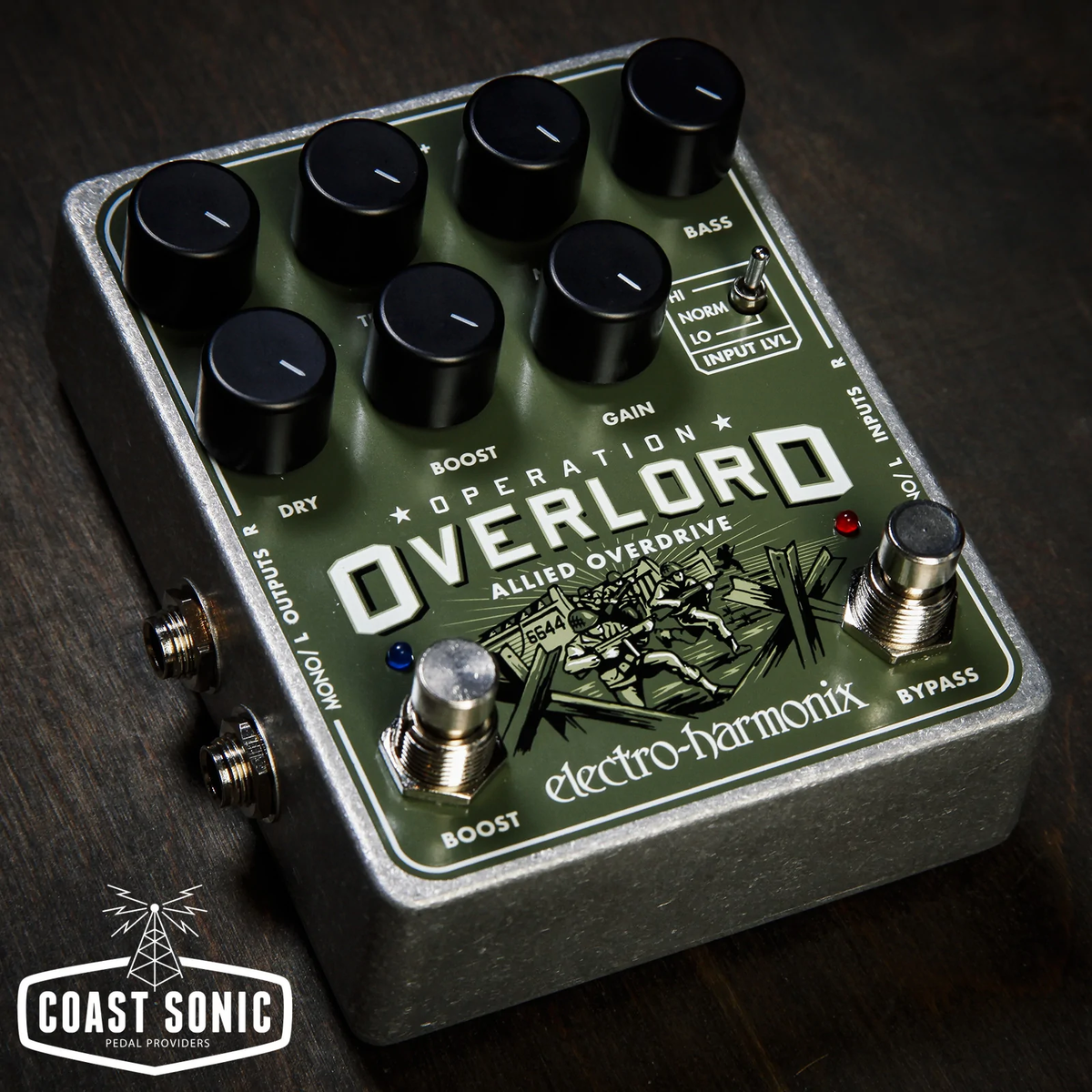 Electro-Harmonix Operation Overlord Allied Overdrive | eBay