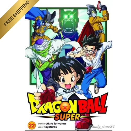 Dragon Ball Super Manga Nuevo Lanzamiento Volumen 22 Versión en Inglés Cómic Único Suelto