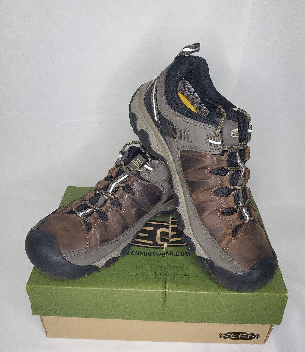 's Black Olive/golden Brown 1017784 Targhee Iii Wp Mid Hikin