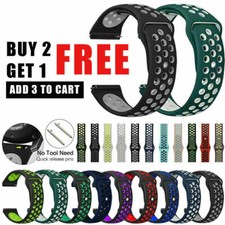 For Garmin Forerunner 245 / 645 /Music Silicone Sports Band Wrist Strap Bracelet