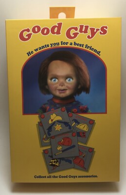 NECA 4  Child's Play Ultimate Chucky Horror Action Figure Good Guys
