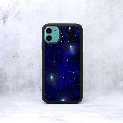 Gummi Planeten Weltraum Nebel Kosmos Sterne Himmel Handyhülle/Hülle für iPhone