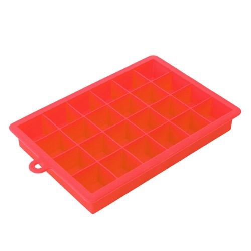 24 Grids Silicone Ice Cube Tray With Lid Mold Maker Tool Square Mould Container - Picture 21 of 21