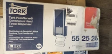 New Tork Elevation Continuous Hand Towel Dispenser, Black, 55 25 28 NIB