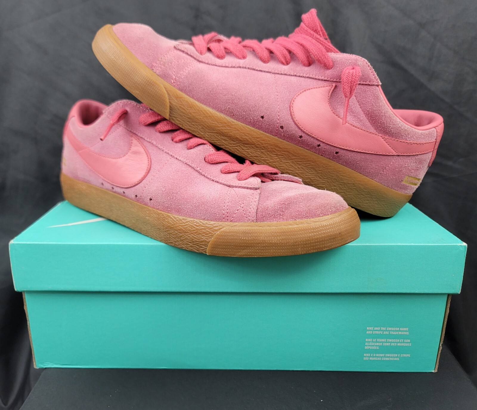 Supreme x Nike SB Blazer Low GT Desert Bloom 716890-669 Men\u0026#039;s Size 13  US USED | eBay