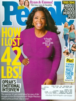 2017 People Magazine: Oprah Winfrey How I Lost 42 LBS/Ryan