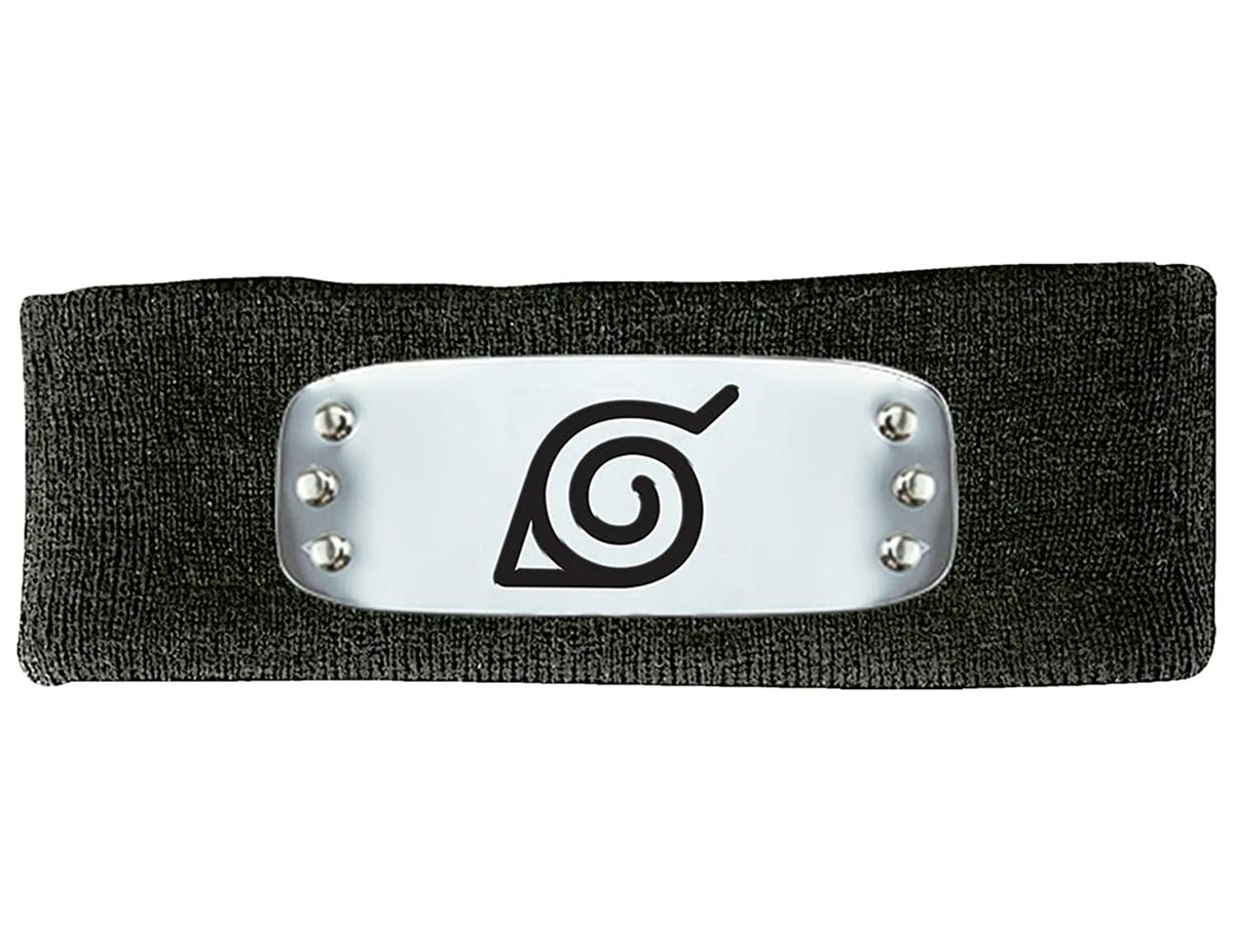 Naruto Shippuden Metal Plate Leaf Village Symbol Headband Cosplay