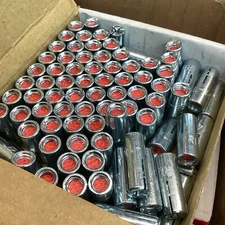 Box Of 800+ #RL-14 ITW Red Head 3/8" Drill Size 1/4" Bolt Drop-In Anchors