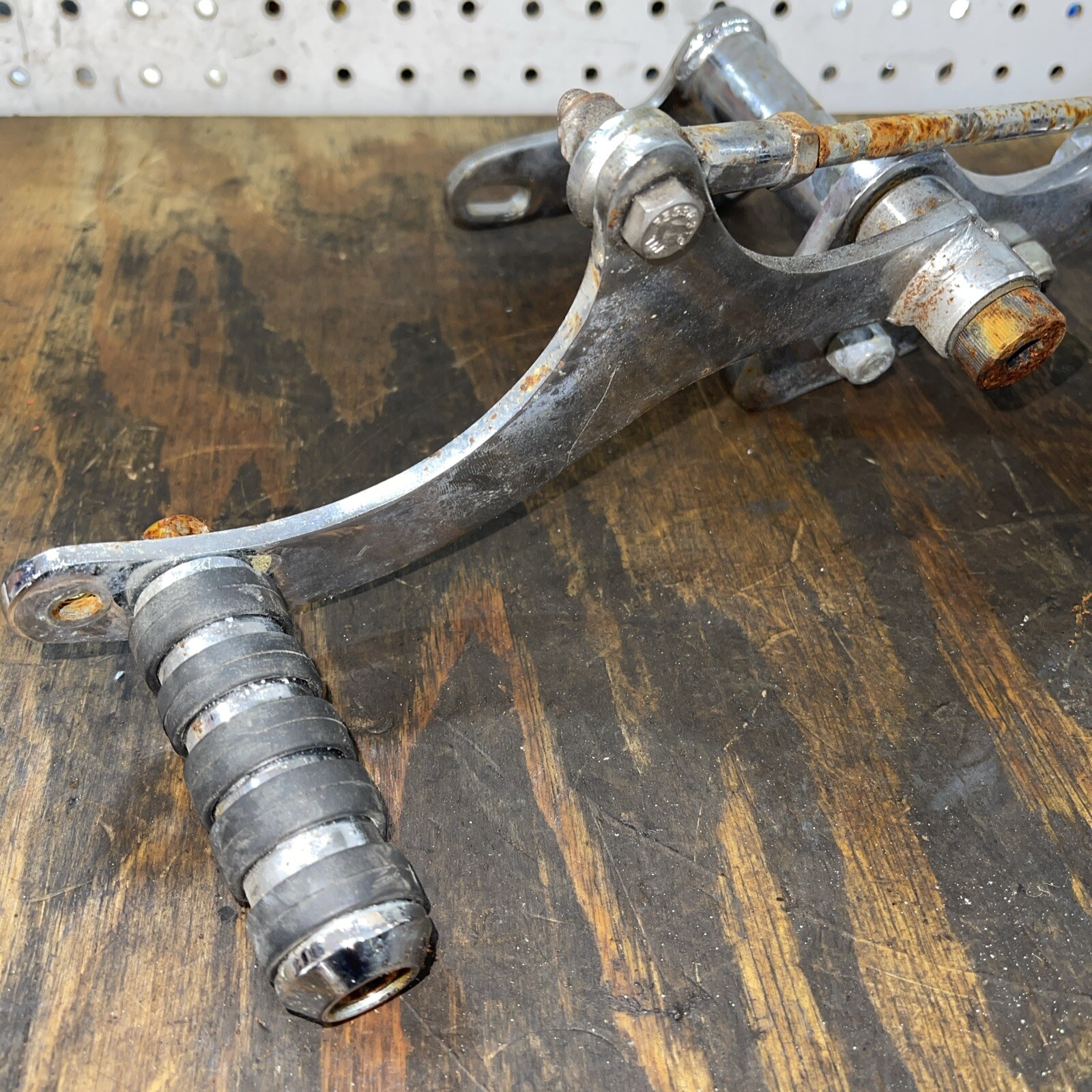 Harley Ironhead Sportster Forward Controls Right Left Brake Pedal