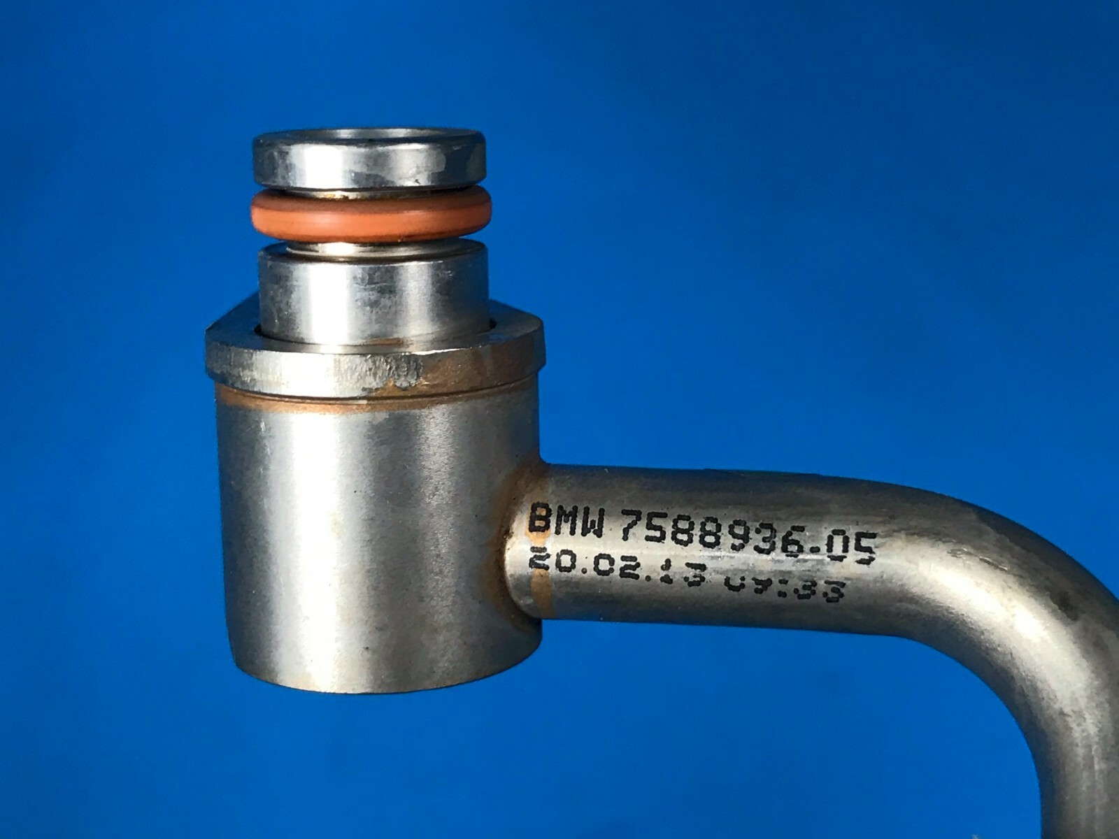 2012-2015 BMW F30 FX N26 Turbo Oil Outlet Line OEM 11427588936 for  