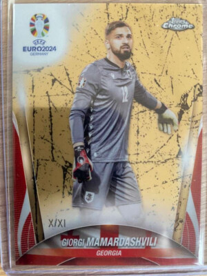 Giorgi Mamardashvili X/ XI (10/11) GOLD Refactor - Georgia