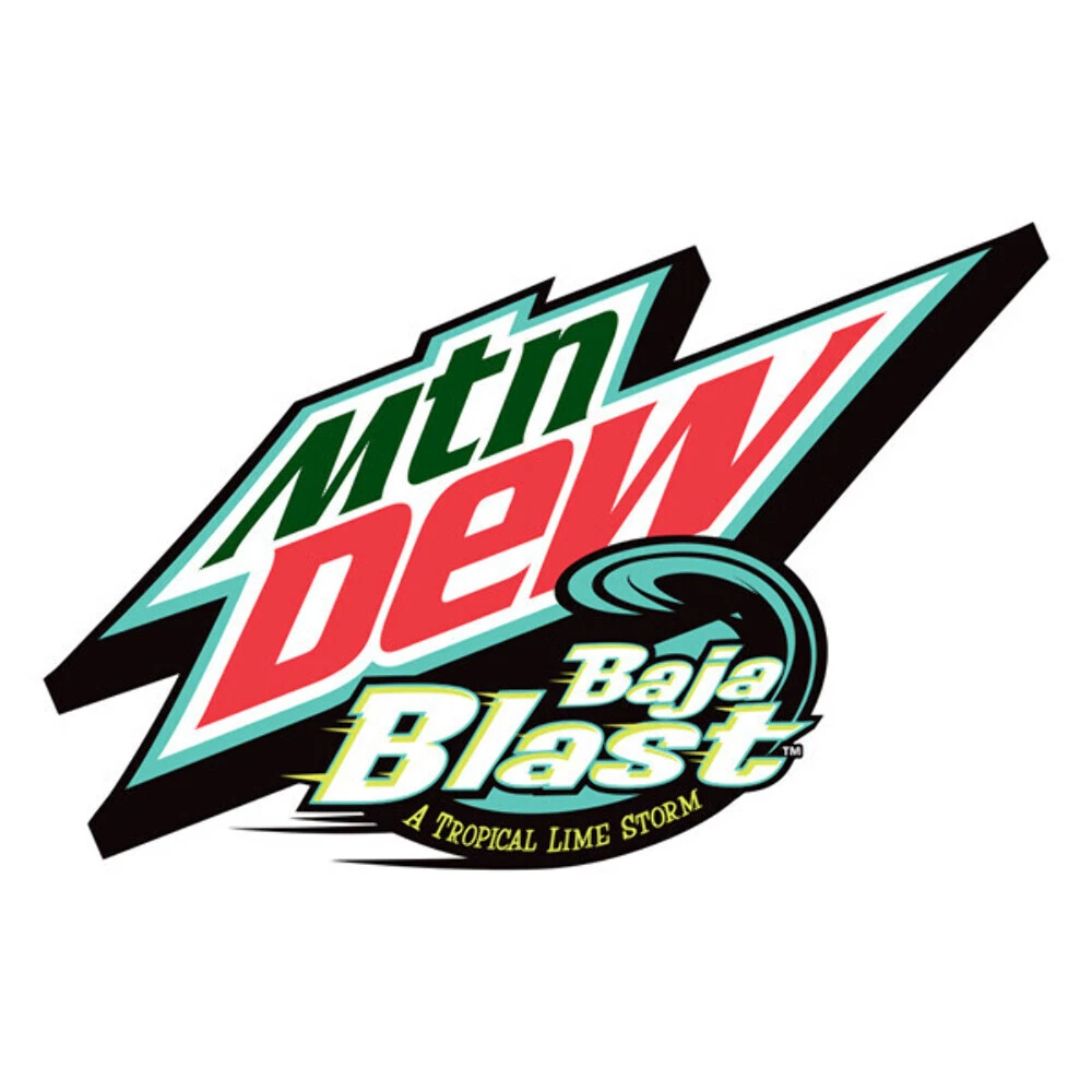 Mountain Dew Baja Blast White Hockey Jersey