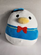 Squishmallow Disney Donald Duck 16" W/ Hat Plush Stuffed Kellytoy