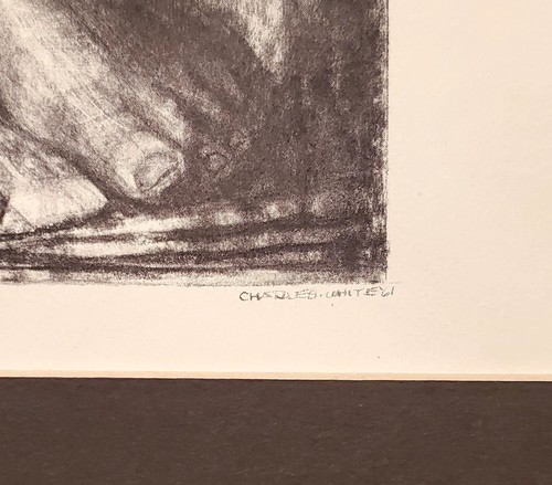 Charles Wilbert White "Southern News" 1961 Offset Lithograth - Rare, Artwork! - Picture 17 of 19