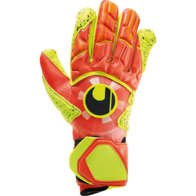 uhlsport Dynamic Impulse Supergrip HN Torwarthandschuhe gelb/rot [101114001]