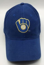 Culver's Promo Milwaukee Brewers Blue Adjustable Baseball Cap Hat Trikora