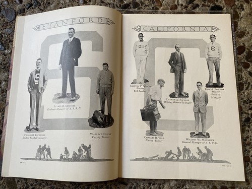 RARE 1926 CAL VS STANFORD “BIG GAME” FOOTBALL PROGRAM - Picture 9 of 18