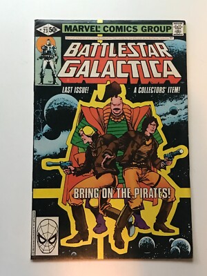 BATTLESTAR GALACTICA #13 VF/VF+ MARVEL BRONZE 1980 - LAST ISSUE