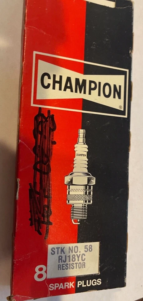 Bujía Champion Resistor (1 lote = 8 bujías) (RJ18YC) (Onan #3) Foto 3 de 3