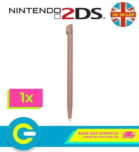 Lápiz óptico de plástico rosa para Nintendo 2DS (VERSIÓN PLANA ANTIGUA) - Imagen 3 de 5