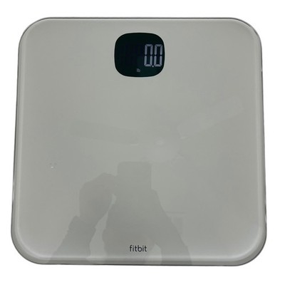 Fitbit FB203 Body Scale Digital Weight Scale White Glass Top