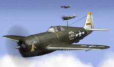 Republic P-47D Thunderbolt 340th 348th 1943 Miss Mutt Lt Col Rowland Model 1/48