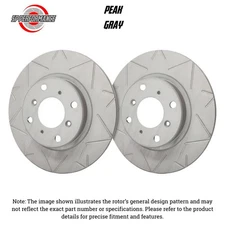 Rear Disc Brake Rotor Set for 2023 Chevrolet Camaro LS