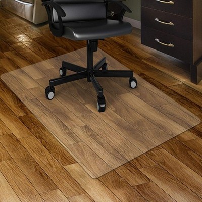 Kuyal Clear PVC Chair Mat 90x120cm for Hard Floors