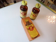 2 Vintage Hoppe's Gun Powder Solvent 1 in box