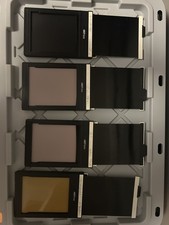 Fidelity Elite 4x5 Cut Sheet Film Holder Plastic LOT of 4